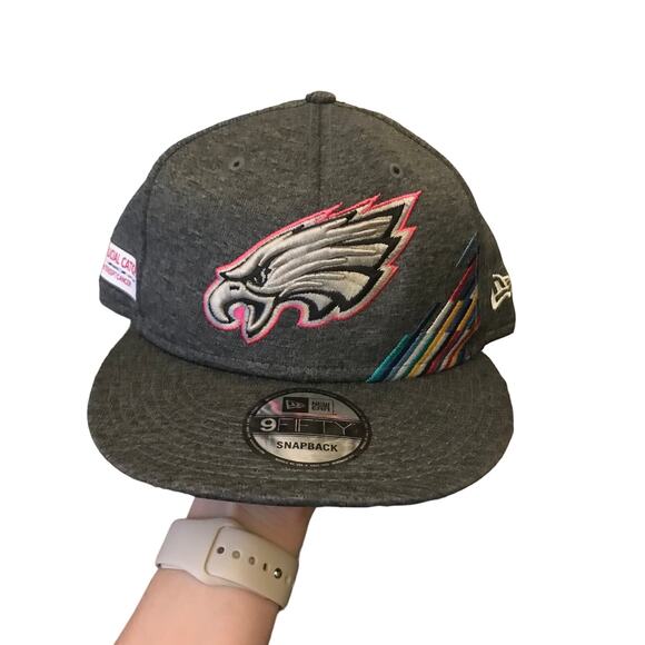 New Era Philadelphia Eagles Crucial Catch SnapBack Hat - Picture 1 of 4